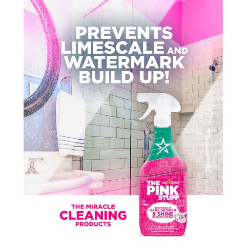 Εικόνα της Καθαριστικό Spray Μπάνιου The Pink Stuff Daily Shower & Shine 750ml