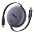 Εικόνα της Καλώδιο Ugreen L531 USB-C to USB-C PD 100W Retractable 1m Grey/Black 65905