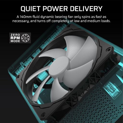 Εικόνα της Τροφοδοτικό Corsair HX1200i Shift 1200W Cybenetics Platinum Full Modular CP-9020267-EU