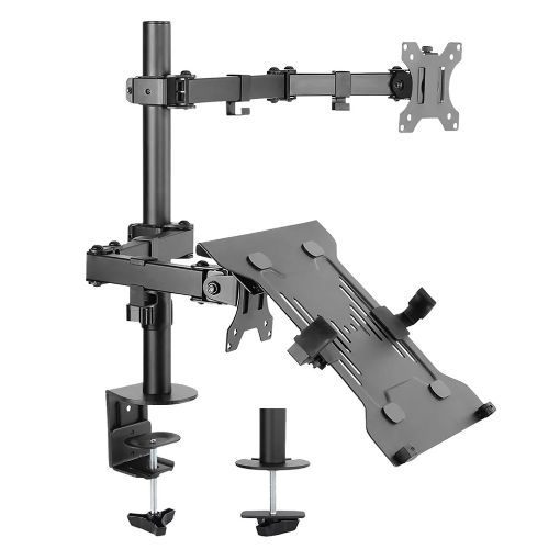 Εικόνα της Monitor Arm Neomounts με Θέση για Laptop 10-32" Black FPMA-D550NOTEBOOK