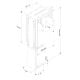 Εικόνα της Βάση Γραφείου Υπολογιστή CPU Holder Neomounts Black CPU-D100BLACK