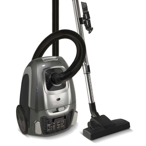 Εικόνα της Ηλεκτρική Σκούπα Bruno με Σακούλα 3.5lt 800W Γκρι BRN-0136