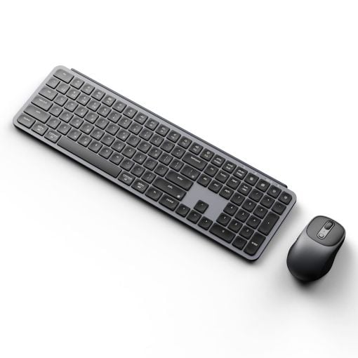 Εικόνα της Πληκτρολόγιο-Ποντίκι Keychron B6 Pro Combo ZMK Full Ultraslim Wireless (GR) Space Gray KCBD4-GR