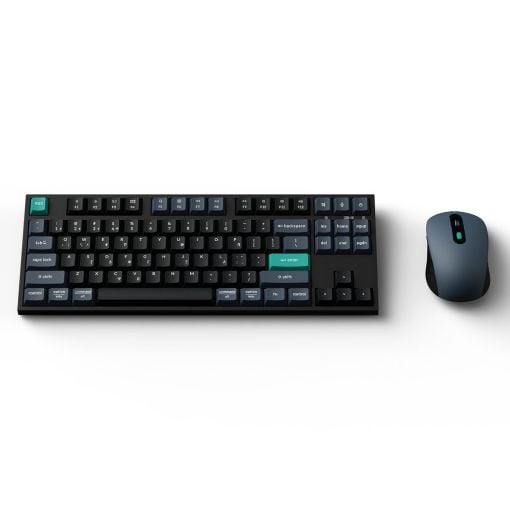 Εικόνα της Πληκτρολόγιο-Ποντίκι Keychron B33 Combo 80% Wireless (GR) Black-Green KCBD1-GR