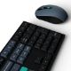 Εικόνα της Πληκτρολόγιο-Ποντίκι Keychron B36 Combo Full Wireless (GR) Black-Green KCBD2-GR