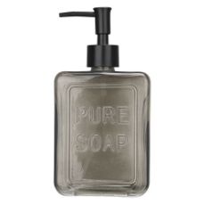 Εικόνα της Αντλία Σαπουνιού Estia Pure Soap Γυάλινη 520ml Γκρι 02-34726
