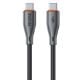 Εικόνα της Καλώδιο WK USB-C to USB-C 65W 1m Black WDC-68
