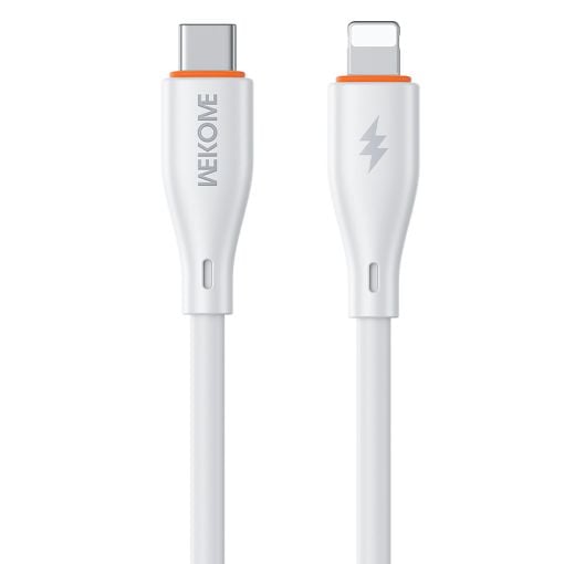 Εικόνα της Καλώδιο WK USB-C to Lightning PD 27W 1m White WDC-69