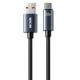 Εικόνα της Καλώδιο WK USB-A  to USB-C 66W 1.2m Black WDC-63a