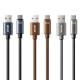 Εικόνα της Καλώδιο WK USB-A  to USB-C 66W 1.2m Brown WDC-63a