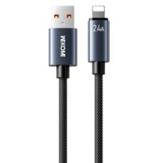 Εικόνα της Καλώδιο WK USB-A to Lightning 1.2m Black WDC-63i