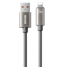 Εικόνα της Καλώδιο WK USB-A to Lightning 1.2m Grey WDC-63i