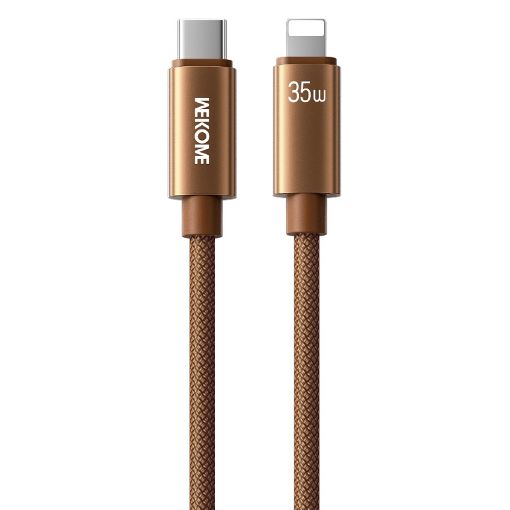 Εικόνα της Καλώδιο WK USB-C to Lightning PD 35W 1.2m Brown WDC-65