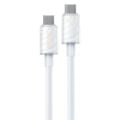 Εικόνα της Καλώδιο WK USB-C to USB-C 65W 1.2m White WDC-74