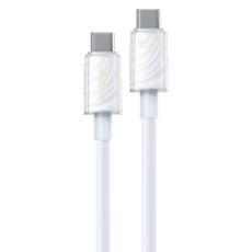 Εικόνα της Καλώδιο WK USB-C to USB-C 65W 1.2m White WDC-74