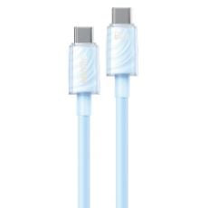 Εικόνα της Καλώδιο WK USB-C to USB-C 65W 1.2m Blue WDC-74