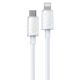 Εικόνα της Καλώδιο WK USB-C to Lightning PD 30W 1.2m White WDC-73