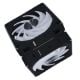 Εικόνα της Case Fan Lian Li UniFan CL Wireless 120 Black (3-pack with Controller) G99.12CL1W1W.00