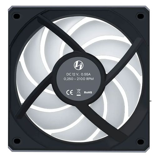 Εικόνα της Case Fan Lian Li UniFan CL Wireless 120 Reverse Black G99.12RCL1W1B.00