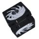 Εικόνα της Case Fan Lian Li UniFan CL Wireless 120 Reverse Black (3-pack with Controller) G99.12RCL1W3B.00