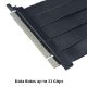 Εικόνα της Lian Li PCIe 5.0 Riser Cable 200mm Black G89.PW-PCI-520X