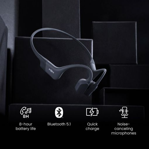 Εικόνα της Handsfree Shokz OpenRun Bluetooth Black S805-ST-BK
