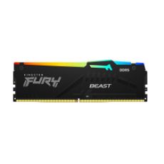 Εικόνα της Ram Kingston Fury Beast 32GB DDR5-5600MHz CL40 RGB Black KF556C40BB2A-32