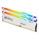 Εικόνα της Ram Kingston Fury Beast 32GB (2x16GB) DDR5-5600MHz CL40 RGB White KF556C40BWAK2-32