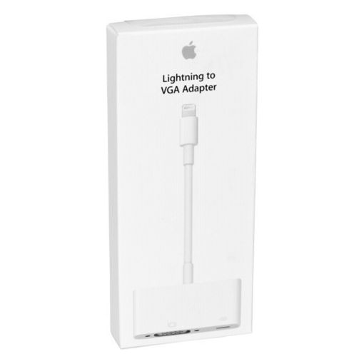 Εικόνα της Adapter Apple Lightning Male to VGA Female White MD825ZM/A