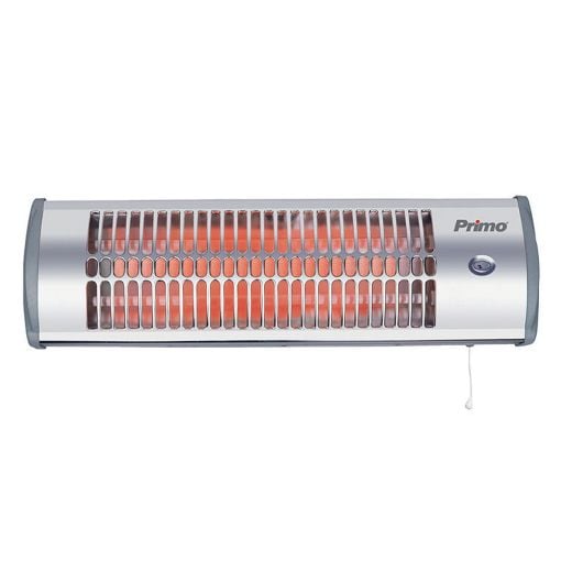 Εικόνα της Επιτοίχια Σόμπα Χαλαζία Primo 1500W Silver PRQH-81049