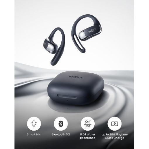 Εικόνα της Handsfree Shokz OpenFit Air Bluetooth Black T511-ST-BK