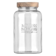 Εικόνα της Δοχείο Αποθήκευσης Estia Allure Γυάλινο 2000ml 12x12x21.6cm 01-31480