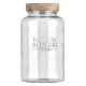 Εικόνα της Δοχείο Αποθήκευσης Estia Allure Γυάλινο 2000ml 12x12x21.6cm 01-31480