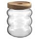 Εικόνα της Δοχείο Αποθήκευσης Estia Allure Γυάλινο 500ml 9.5x9.5x12cm 01-31510