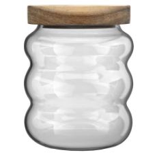 Εικόνα της Δοχείο Αποθήκευσης Estia Allure Γυάλινο 500ml 9.5x9.5x12cm 01-31510