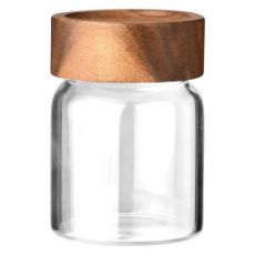 Εικόνα της Δοχείο Αποθήκευσης Estia Allure Γυάλινο 150ml 6.5x6.5x9cm 01-28190