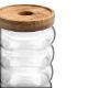 Εικόνα της Δοχείο Αποθήκευσης Estia Allure Γυάλινο 700ml 9.5x9.5x15.8cm 01-31527