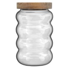 Εικόνα της Δοχείο Αποθήκευσης Estia Allure Γυάλινο 700ml 9.5x9.5x15.8cm 01-31527