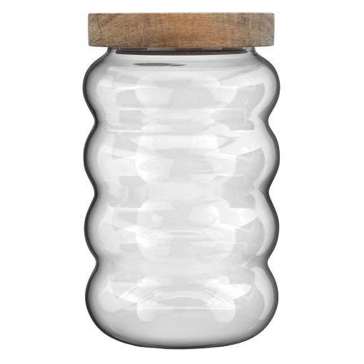 Εικόνα της Δοχείο Αποθήκευσης Estia Allure Γυάλινο 700ml 9.5x9.5x15.8cm 01-31527