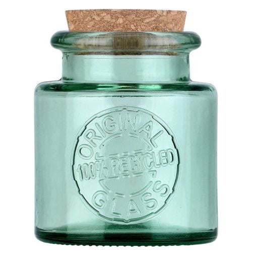 Εικόνα της Δοχείο Αποθήκευσης Estia Evergreen Γυάλινο 250ml 8x8x10.2cm 01-34429