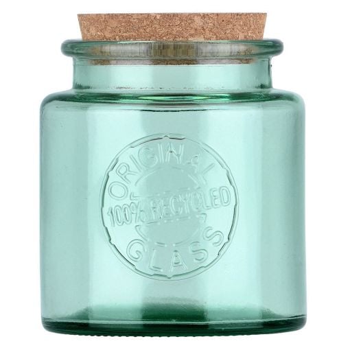 Εικόνα της Δοχείο Αποθήκευσης Estia Evergreen Γυάλινο 500ml 10x10x12.4cm 01-34436