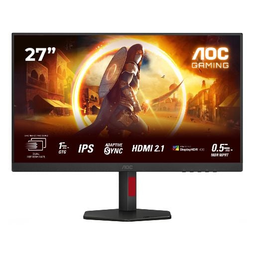 Εικόνα της Οθόνη AOC Agon U27G4R 27" Fast IPS UHD 160Hz Dual-Frame DisplayHDR 400