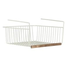 Εικόνα της Καλάθι Οργάνωσης Estia Allure Μεταλλικό 30x28x15cm Ivory 02-34122