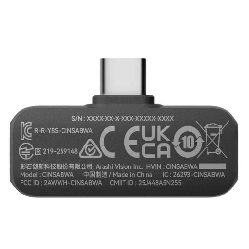 Εικόνα της Insta360 Mic Air Transmitter & Receiver Black CINSABWA