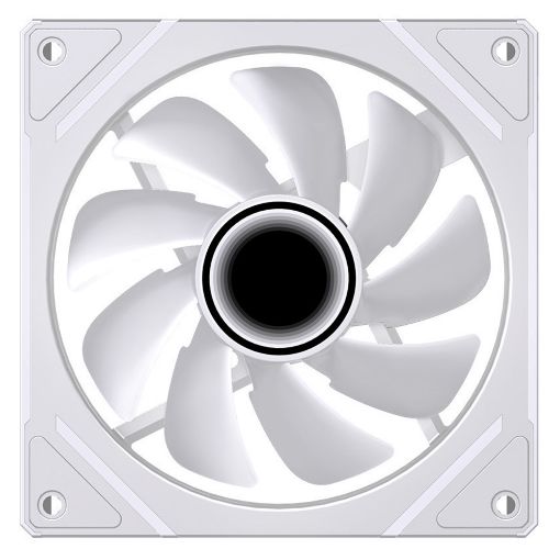 Εικόνα της Case Fan Monarch Gear Zephyrus RGB 6-Pin 120mm (3-Pack) White 1305240004-WH