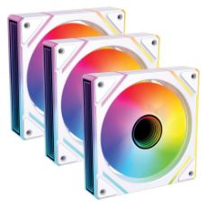 Εικόνα της Case Fan Monarch Gear Zephyrus RGB 6-Pin 120mm (3-Pack) White 1305240004-WH