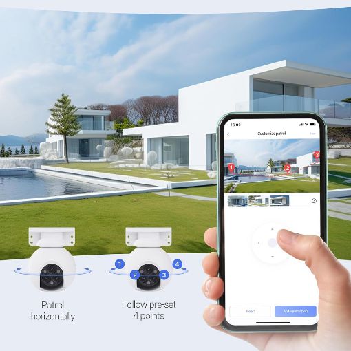 Εικόνα της Outdoor IP Camera Ezviz H80f Multi 2K+ Triple-Lens Pan/Tilt Wireless