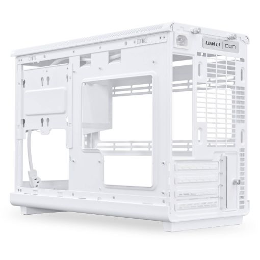 Εικόνα της Lian Li Dan Cases A3-mATX All Mesh Steel-Fabric Wood & Glass Edition White G99.A3W-WDG.00