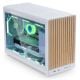 Εικόνα της Lian Li Dan Cases A3-mATX All Mesh Steel-Fabric Wood & Glass Edition White G99.A3W-WDG.00