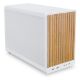 Εικόνα της Lian Li Dan Cases A3-mATX All Mesh Steel-Fabric Wood & Glass Edition White G99.A3W-WDG.00